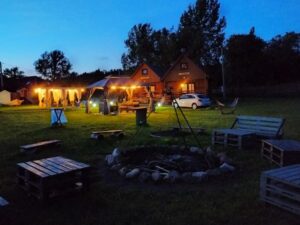 Osada Widok na Góry - domki do wynajęcia - ognisko