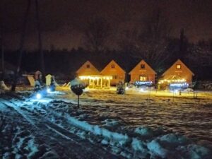 Osada Widok na Góry - domki do wynajęcia - zima