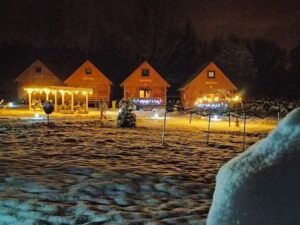 Osada Widok na Góry - domki do wynajęcia - zima
