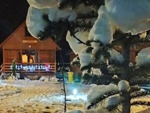 Osada Widok na Góry - domki do wynajęcia - Osada Widok na Góry - domki do wynajęcia - zima