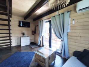 Osada Widok na Góry - domki do wynajęcia - salon